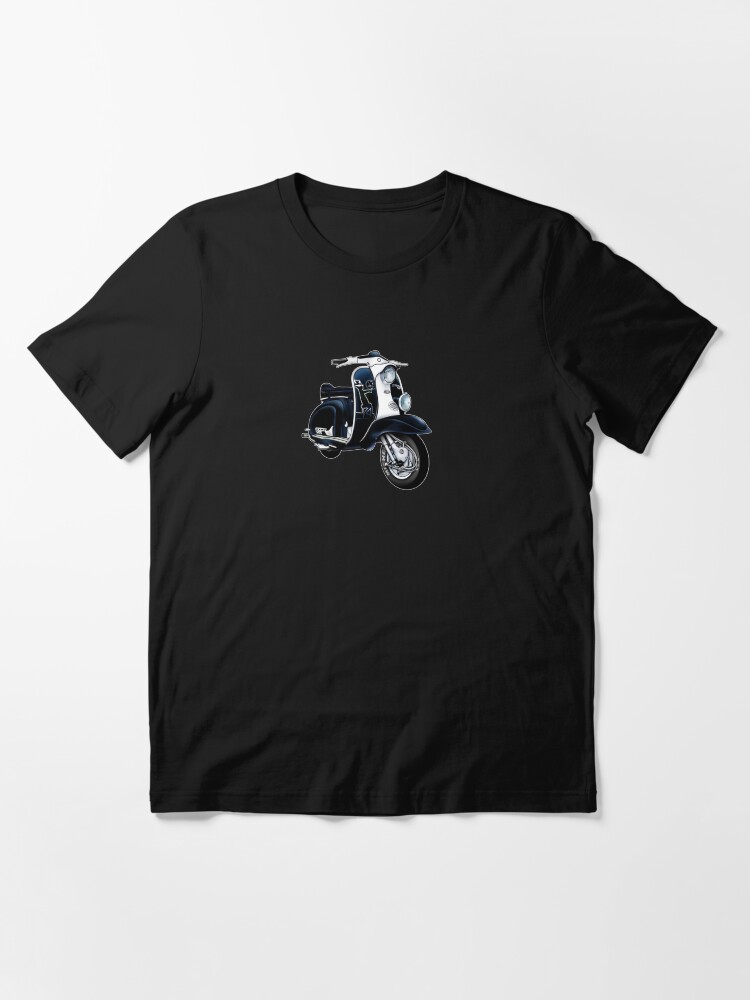 Alternate view of Scooter T-shirts Art: Lambretta Black Devil TV Essential T-Shirt