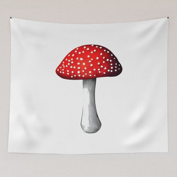 Item preview, Mushroom Fungi Artwork designed and sold by The Love Quill.