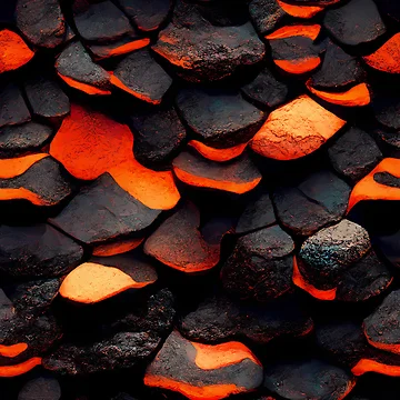 Artwork thumbnail, Lava Rocks by TextureFactory