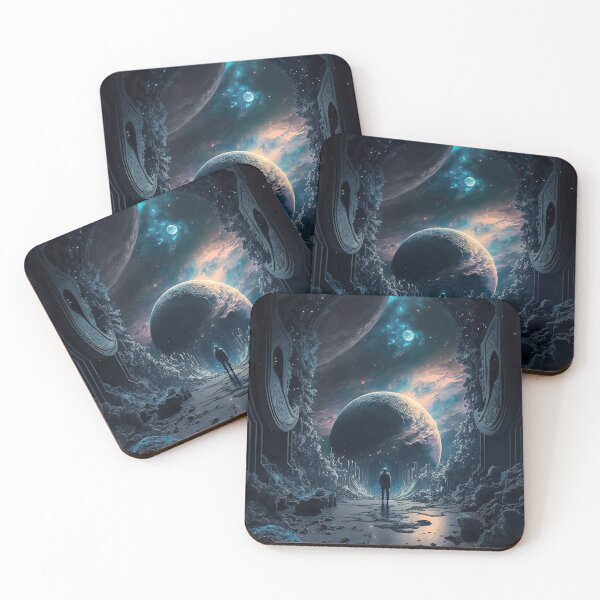Item preview, SCI-FI Concept Art FarCaster Portal Canvas Print #6 designed and sold by Dedisun.