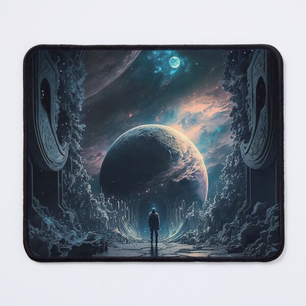 Item preview, SCI-FI Concept Art FarCaster Portal Canvas Print #6 designed and sold by Dedisun.