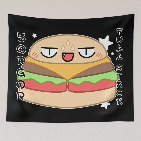 Item preview, Unkawaii Burger - Borgor Full Stack designed and sold by KittyClick.