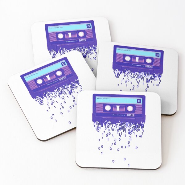 Item preview, The death of the cassette tape **NEON GLOW** designed and sold by Rob Price.