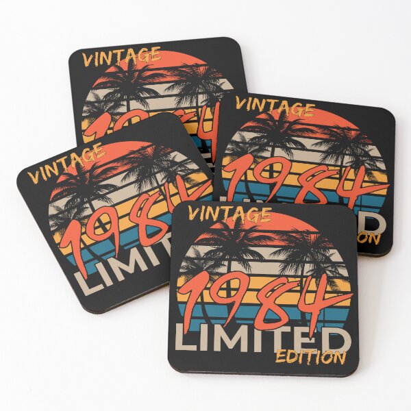 Item preview, VINTAGE PALM SUNSET 1984 LIMITED EDITION BIRTHDAY GIFT IDEA designed and sold by Kipcio.