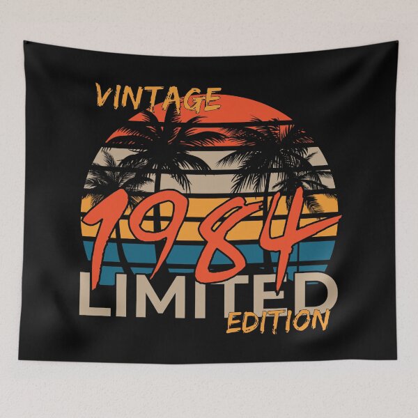 Item preview, VINTAGE PALM SUNSET 1984 LIMITED EDITION BIRTHDAY GIFT IDEA designed and sold by Kipcio.