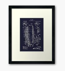 Saxophone Framed Print