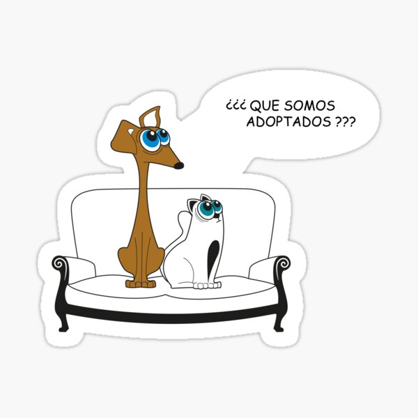 What are we adopted??? Sticker