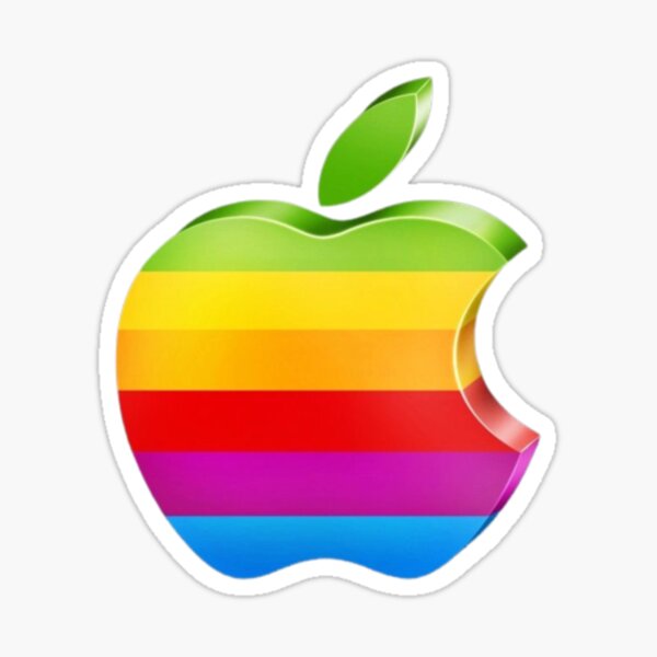 "Logo Apple" Sticker for Sale by DEddyD | Redbubble