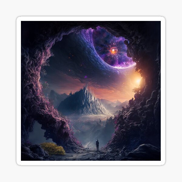 Artikel-Vorschau von SCI-FI Konzeptkunst FarCaster Portal Canvas Print #7, designt und verkauft von Dedisun.