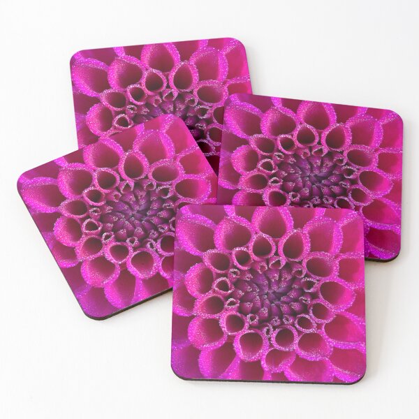 Item preview, Jowey Nina Dahlia Flower - Bright Pink Flower designed and sold by idlewildblooms.