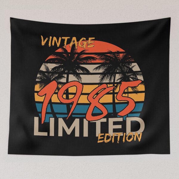 Item preview, VINTAGE PALM SUNSET 1985 LIMITED EDITION BIRTHDAY GIFT IDEA designed and sold by Kipcio.