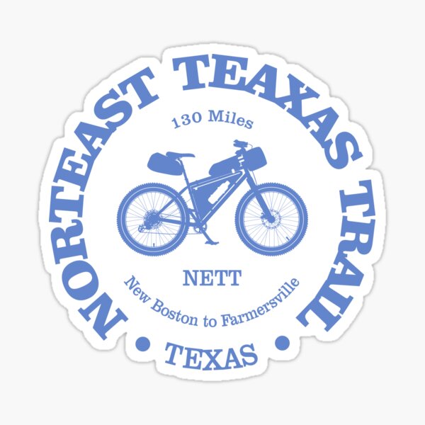 Item preview, Northeast Texas Trail (cycling) designed and sold by curranmorgan.