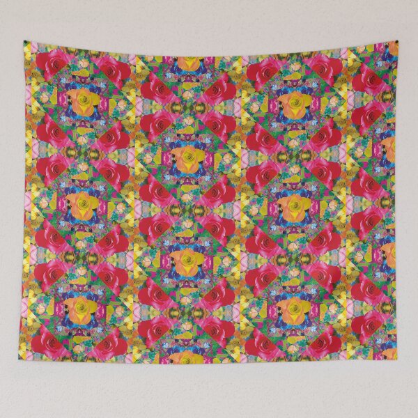 Item preview, La vie en rose tile pattern designed and sold by Raduna.