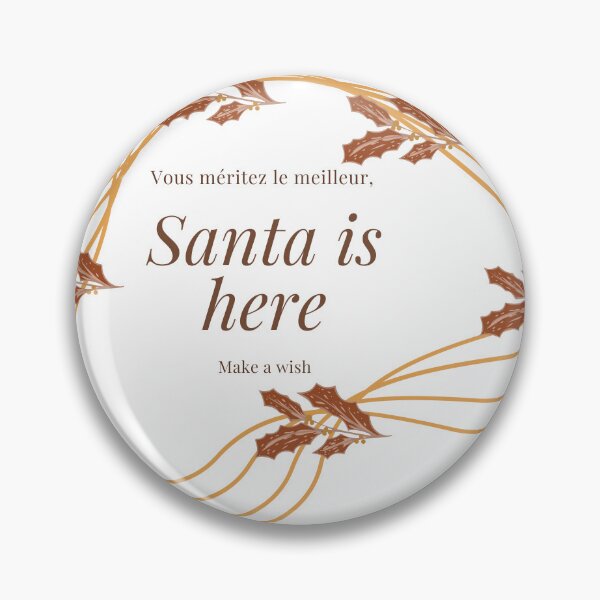 Item preview, Santa is here make a wish designed and sold by TakeiteasySH ⭐⭐⭐⭐⭐.