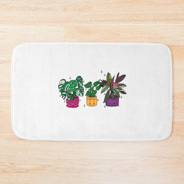 Item preview, Happy Plants: Monstera, Tricolor, Alocasia potted plants designed and sold by toriarsenault.