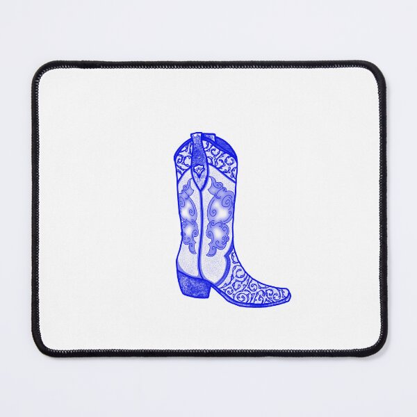 Item preview, blue cowboy boot designed and sold by danslarue.