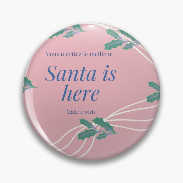 Item preview, Santa is here make a wish designed and sold by TakeiteasySH ⭐⭐⭐⭐⭐.