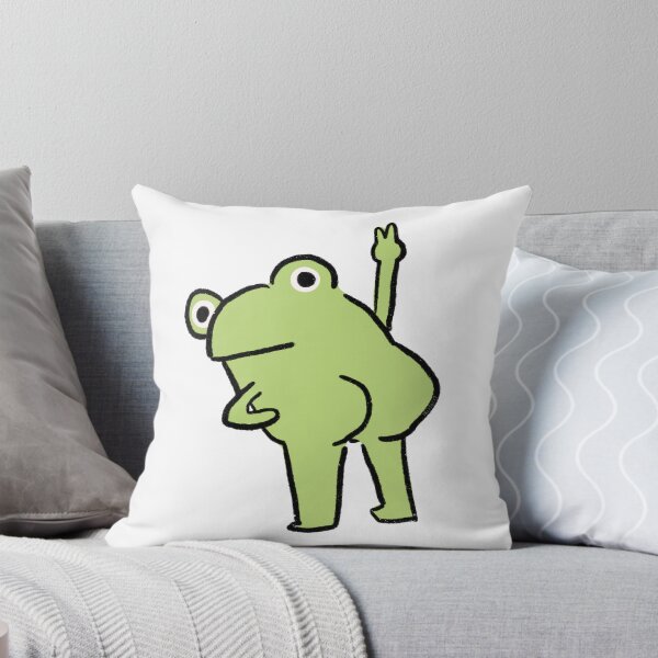Item preview, Cheeky Frog | Green Frog designed and sold by iristocat.