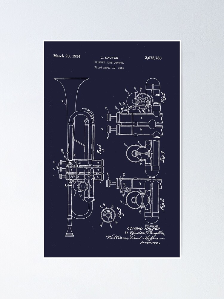 Alternate view of Trumpet Poster