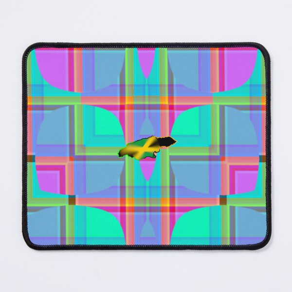 Item preview, UNFORGETTABLE WEST INDIES CHRISTMAS SOUVENIRS - UNIQUE ABSTRACT CARIBBEAN GEOMETRIC PATTERN - GREATJAMAICAN VIBES FLAG INSPIRATION designed and sold by Ralek.