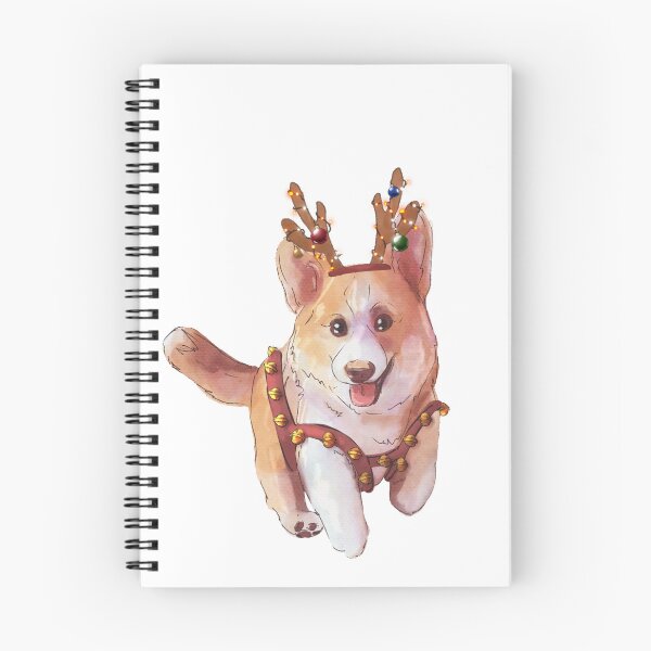 Item preview, Copy of deer Christmas corgi lights  designed and sold by ArtInPi.