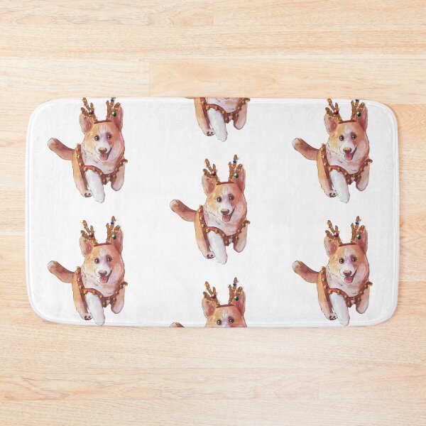 Item preview, Copy of deer Christmas corgi lights  designed and sold by ArtInPi.