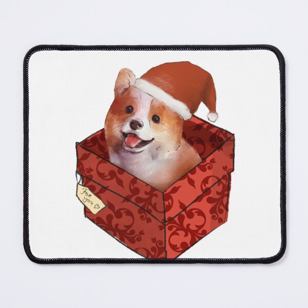 Item preview, present Christmas corgi lights  designed and sold by ArtInPi.