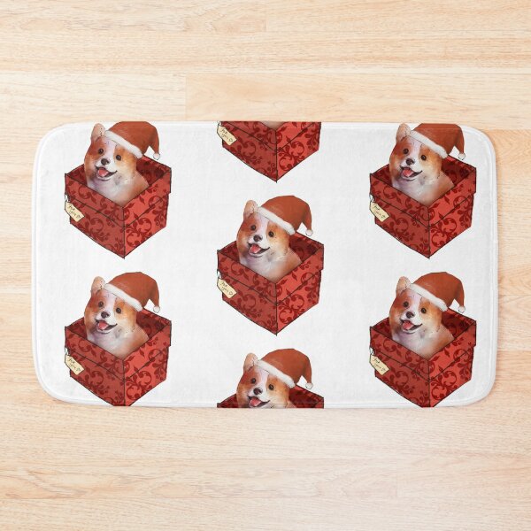 Item preview, present Christmas corgi lights  designed and sold by ArtInPi.