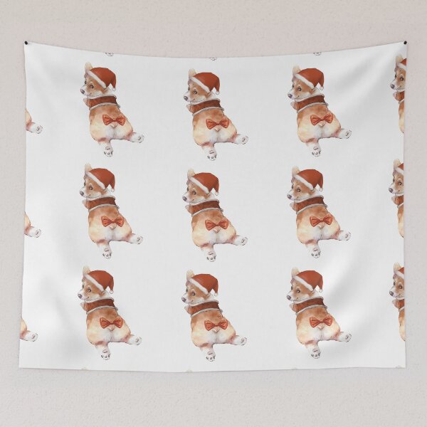 Item preview, Copy of present Christmas corgi lights  designed and sold by ArtInPi.