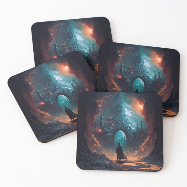 Item preview, SCI-FI Concept Art FarCaster Portal Canvas Print #8 designed and sold by Dedisun.