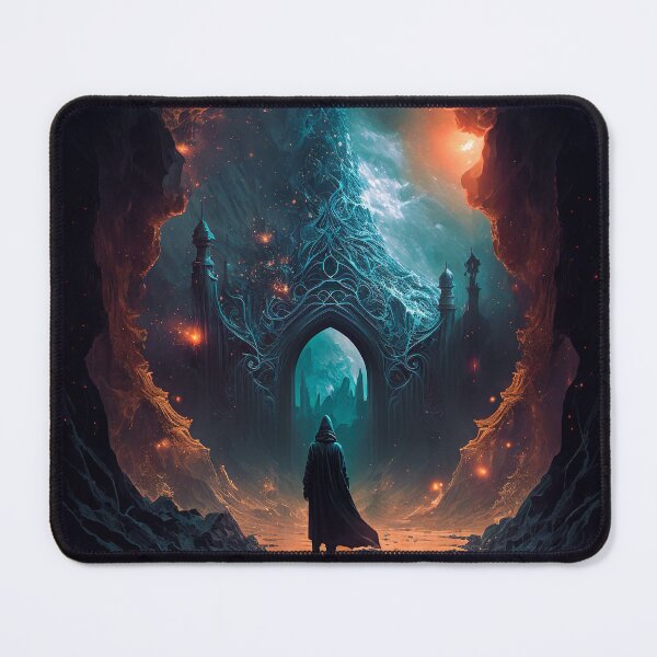 Item preview, SCI-FI Concept Art FarCaster Portal Canvas Print #8 designed and sold by Dedisun.