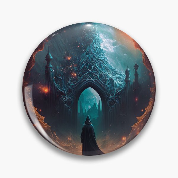 Item preview, SCI-FI Concept Art FarCaster Portal Canvas Print #8 designed and sold by Dedisun.