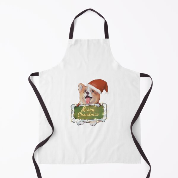 Item preview, Christmas corgi merry christmas designed and sold by ArtInPi.