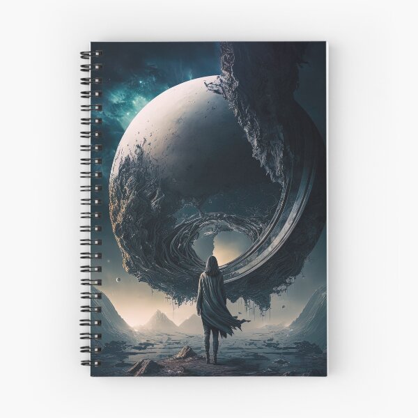Item preview, SCI-FI Concept Art Between Worlds Canvas Print #10 designed and sold by Dedisun.