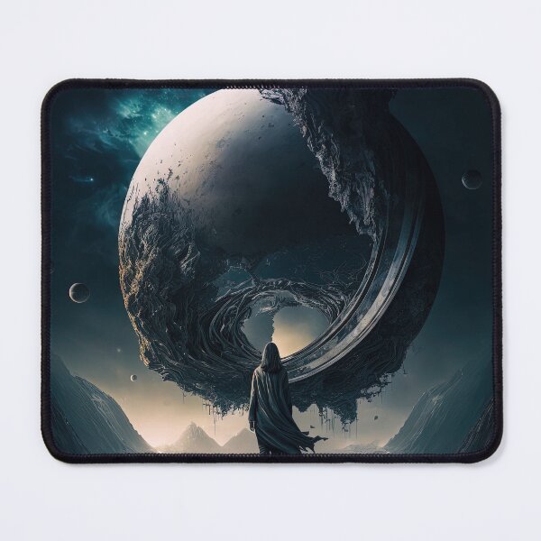 Item preview, SCI-FI Concept Art Between Worlds Canvas Print #10 designed and sold by Dedisun.