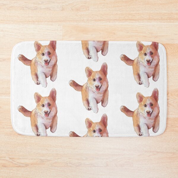 Item preview, Copy of Copy of Christmas corgi merry christmas designed and sold by ArtInPi.