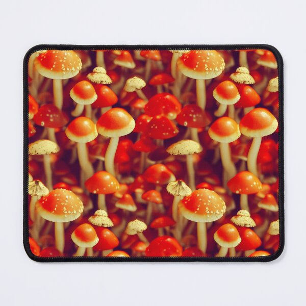 Item preview, Trippy Red Magic Mushrooms #4 designed and sold by Unicorn Trainwreck.