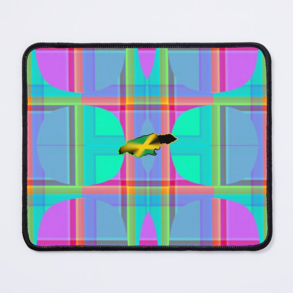 Item preview, UNFORGETTABLE WEST INDIES CHRISTMAS SOUVENIRS - UNIQUE ABSTRACT CARIBBEAN GEOMETRIC PATTERN - GREATJAMAICAN VIBES FLAG INSPIRATION designed and sold by Ralek.