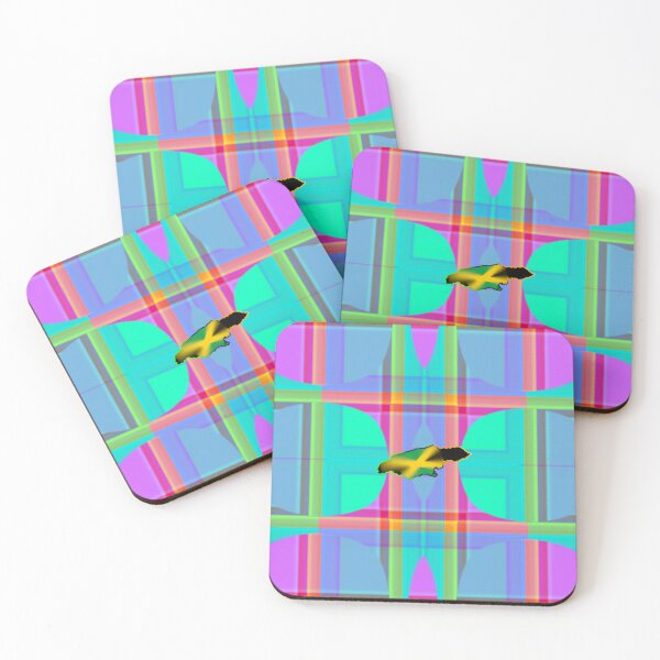Item preview, UNFORGETTABLE WEST INDIES CHRISTMAS SOUVENIRS - UNIQUE ABSTRACT CARIBBEAN GEOMETRIC PATTERN - GREATJAMAICAN VIBES FLAG INSPIRATION designed and sold by Ralek.