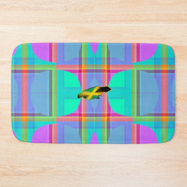 Item preview, UNFORGETTABLE WEST INDIES CHRISTMAS SOUVENIRS - UNIQUE ABSTRACT CARIBBEAN GEOMETRIC PATTERN - GREATJAMAICAN VIBES FLAG INSPIRATION designed and sold by Ralek.