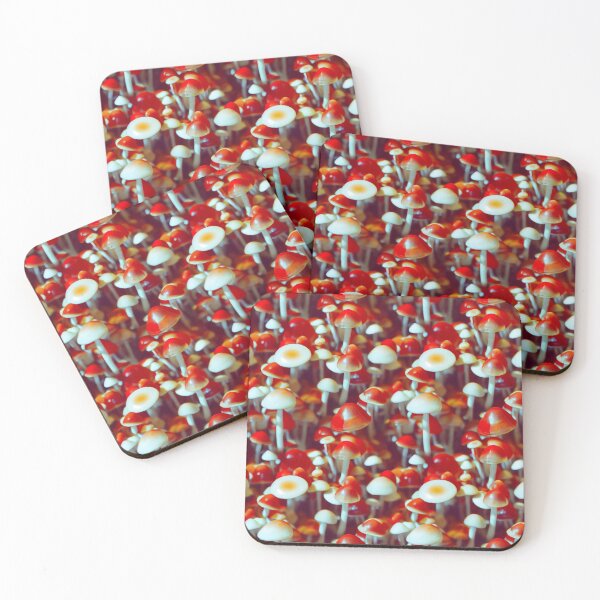 Item preview, Trippy Shiny Magic Mushrooms #5 designed and sold by Unicorn Trainwreck.