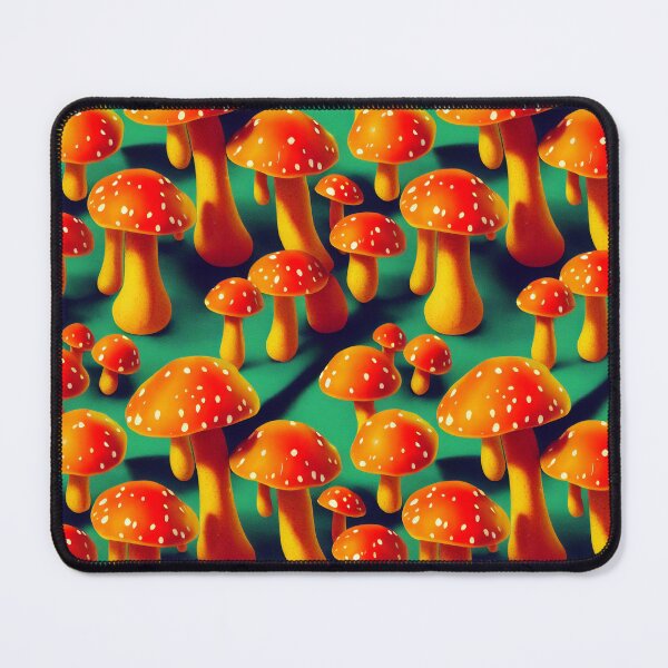 Item preview, Trippy Orange Magic Mushrooms #6 designed and sold by Unicorn Trainwreck.