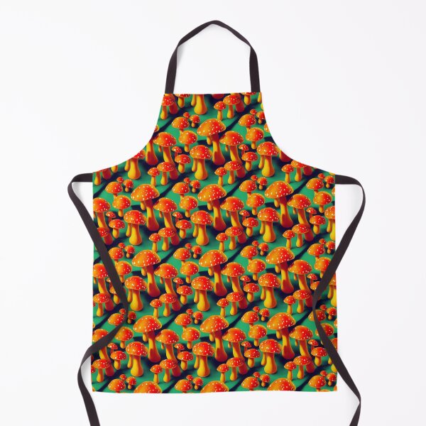 Item preview, Trippy Orange Magic Mushrooms #6 designed and sold by Unicorn Trainwreck.