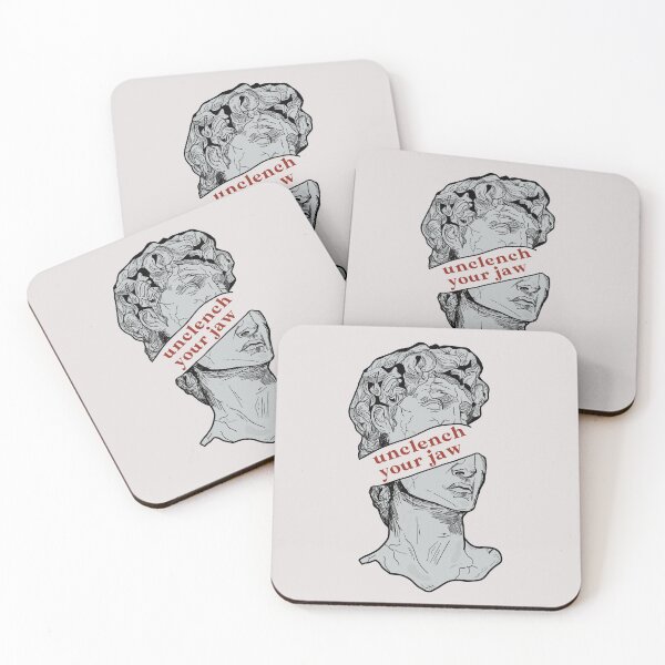 Item preview, Unclench your jaw designed and sold by atlasbackache.
