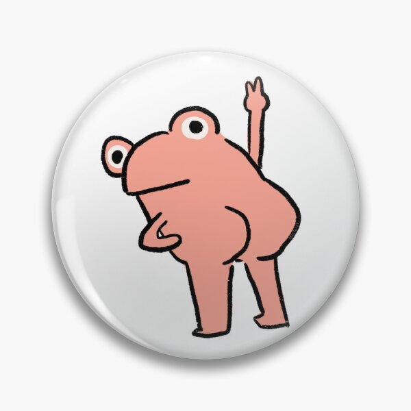 Item preview, Cheeky Frog | Pink Frog designed and sold by iristocat.