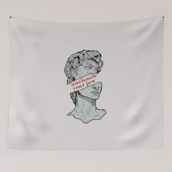 Item preview, Unclench your jaw designed and sold by atlasbackache.