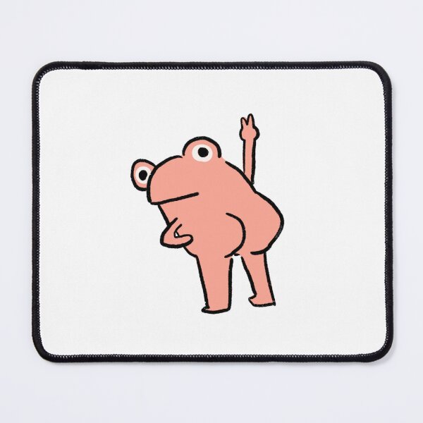 Item preview, Cheeky Frog | Pink Frog designed and sold by iristocat.