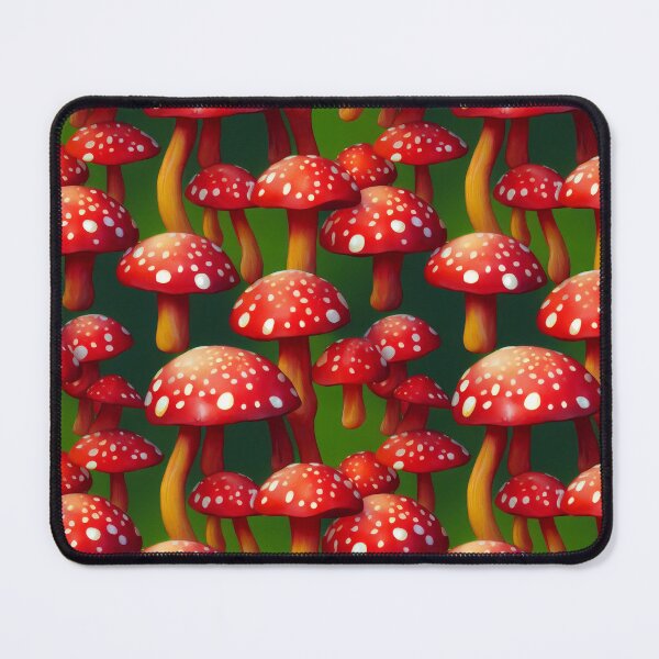 Item preview, Trippy Magic Mushrooms White Spots #7 designed and sold by Unicorn Trainwreck.