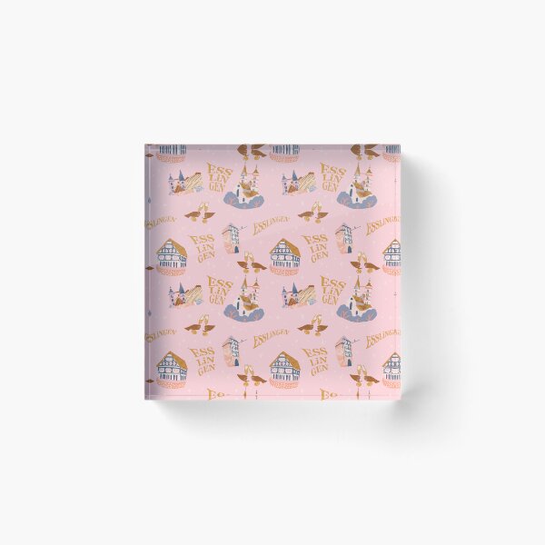 Item preview, Esslingen Pattern pink designed and sold by ArtInPi.