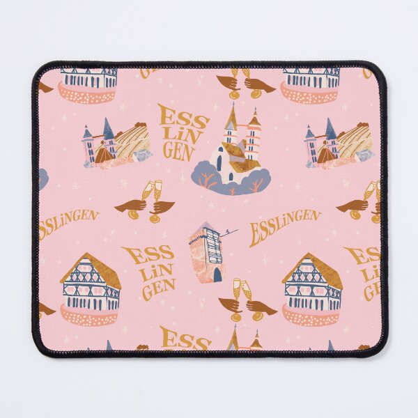 Item preview, Esslingen Pattern pink designed and sold by ArtInPi.